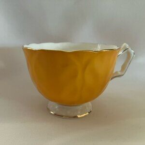 Aynsley England Bone China golden petal tea cup without saucer